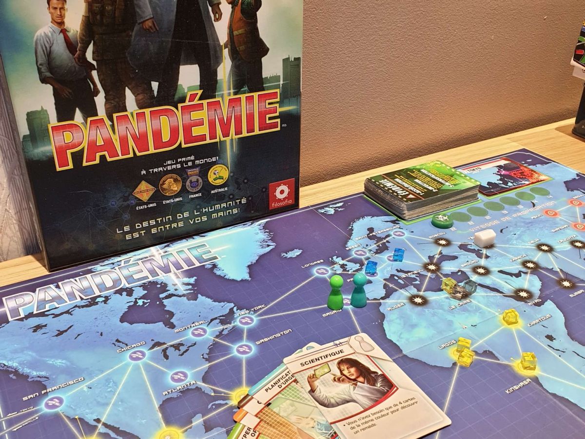 Pandémie, un jeu de plateau de circonstance
